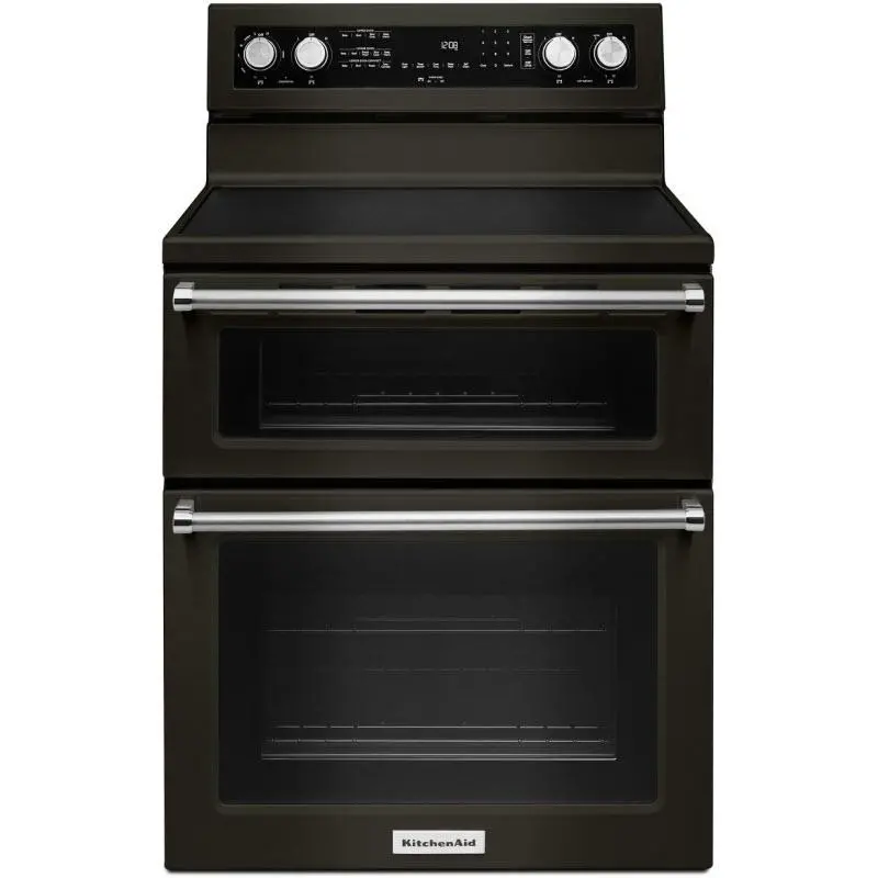 Kitchenaid 30" Freestanding Electric Range – True Convection, Stainless Steel (Ykfed500Ebs) 1