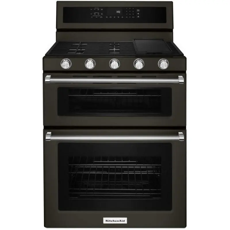 Kitchenaid 30" Freestanding Gas Range – Precision Burners, Stainless Finish (Kfgd500Ebs) 1