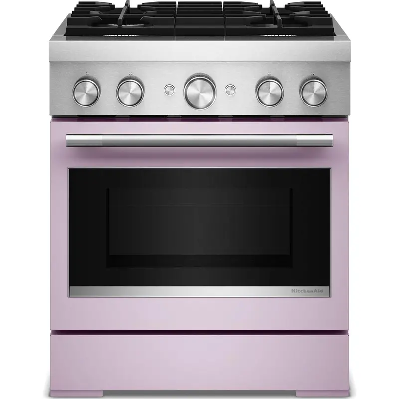 Kitchenaid 30-Inch Freestanding Dual-Fuel Range – Commercial Style (Kfds930Swf) 1