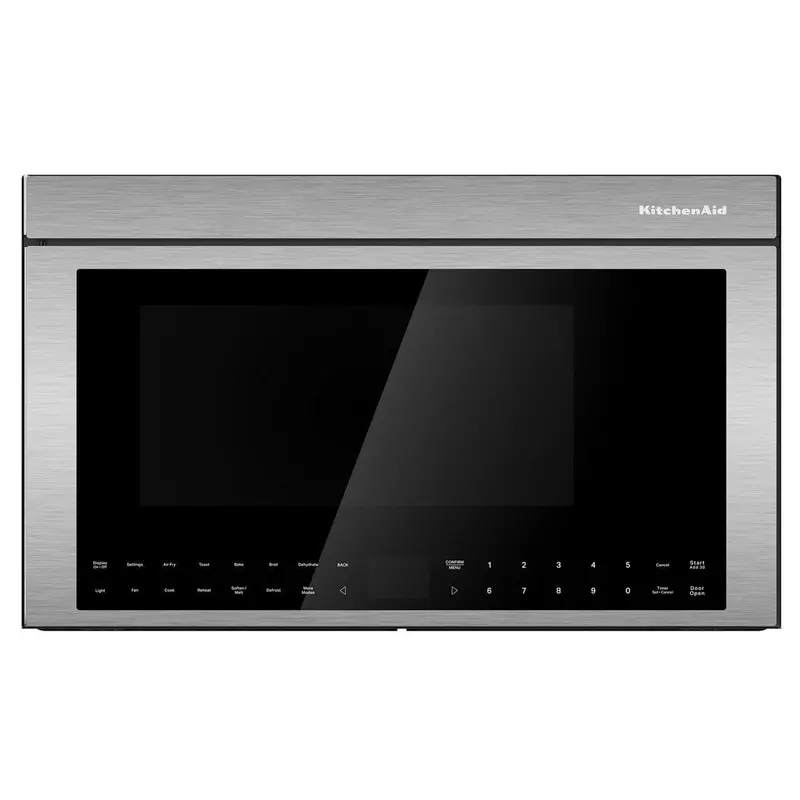 Kitchenaid 30-Inch Over-The-Range Microwave – Air Fry Function, 1.1 Cu. Ft., Stainless Steel, Ykmmf530Pps 1