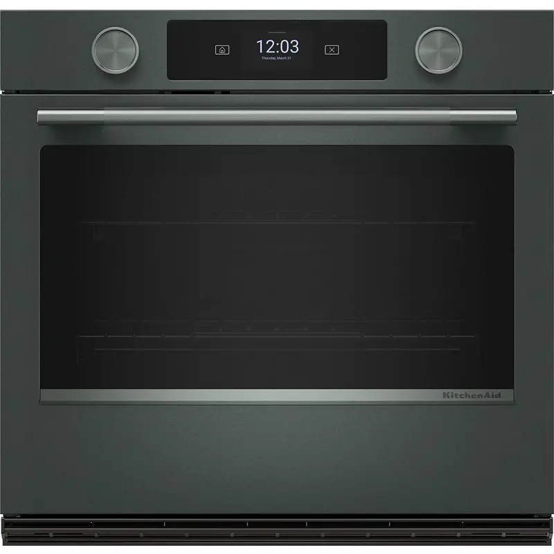 Kitchenaid 30-Inch Professional Wall Oven With Jet Black Trim – Koes730Sjp 1