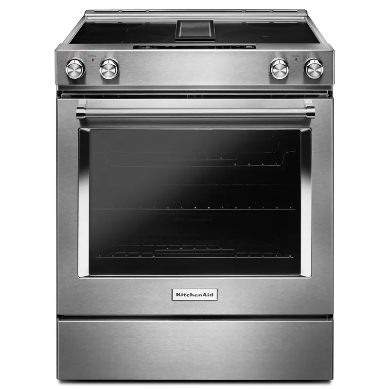 Kitchenaid 30" Slide-In Electric Range With Precision Cooking – Kseg950Ess 1