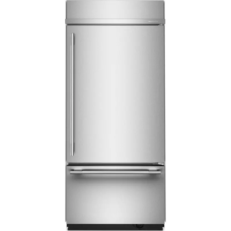 Kitchenaid 36" Built-In Bottom-Freezer Refrigerator – 20.8 Cu. Ft., Kbbr336Sps 1