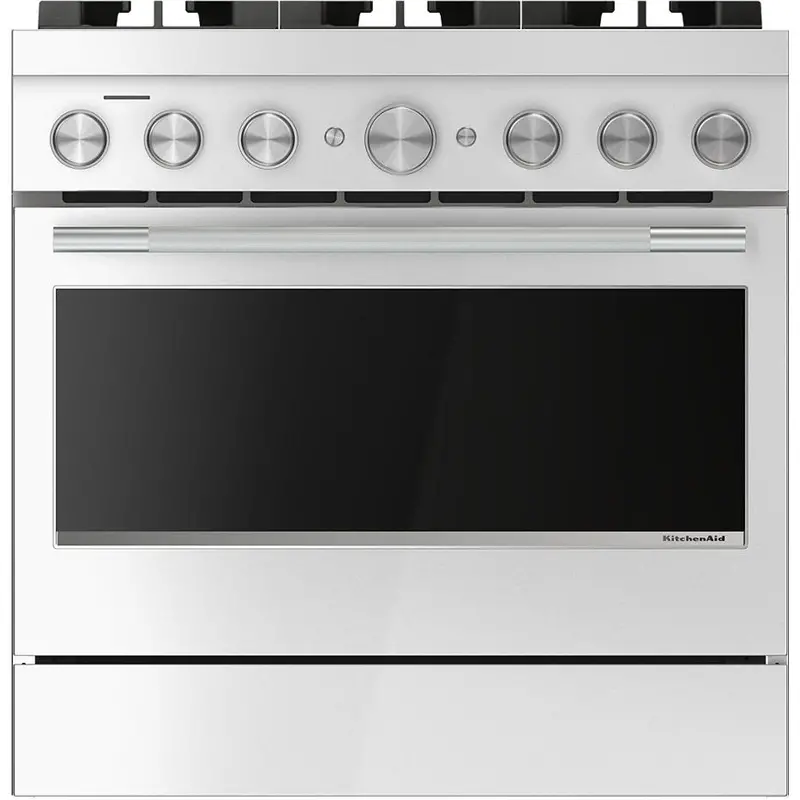 Kitchenaid 36" Freestanding Dual-Fuel Commercial-Style Range – Kfds936Sss 1