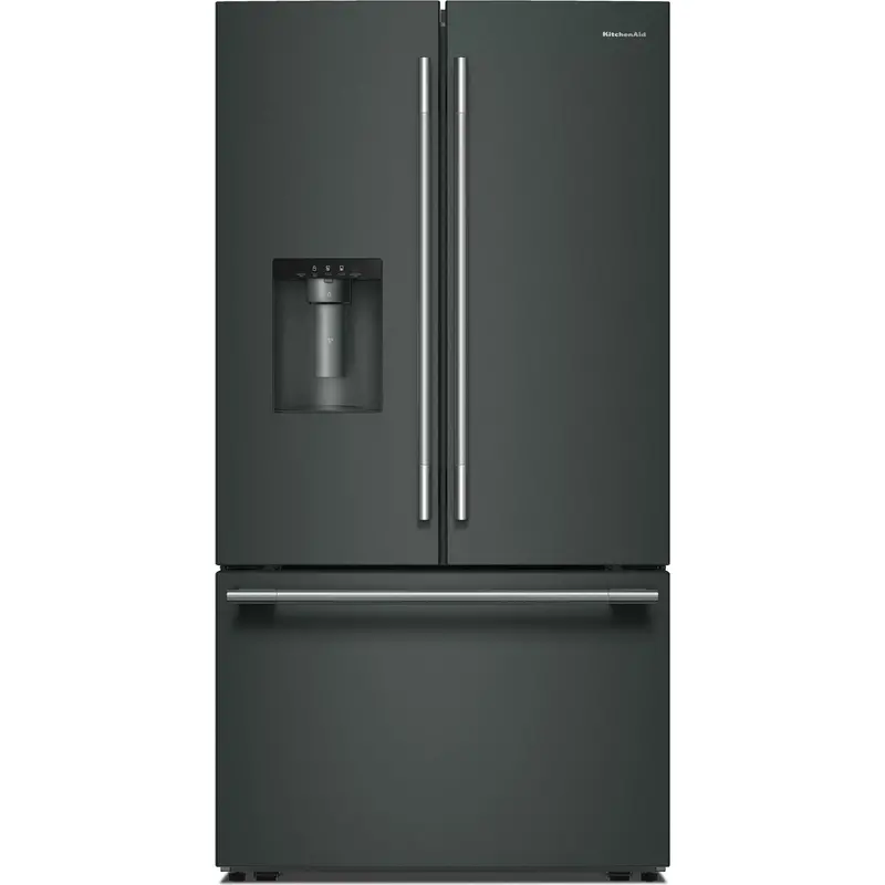 Kitchenaid 36-Inch French-Door Refrigerator – 3-Door Design With Ice & Water Dispenser (Krff436Sjp) 1