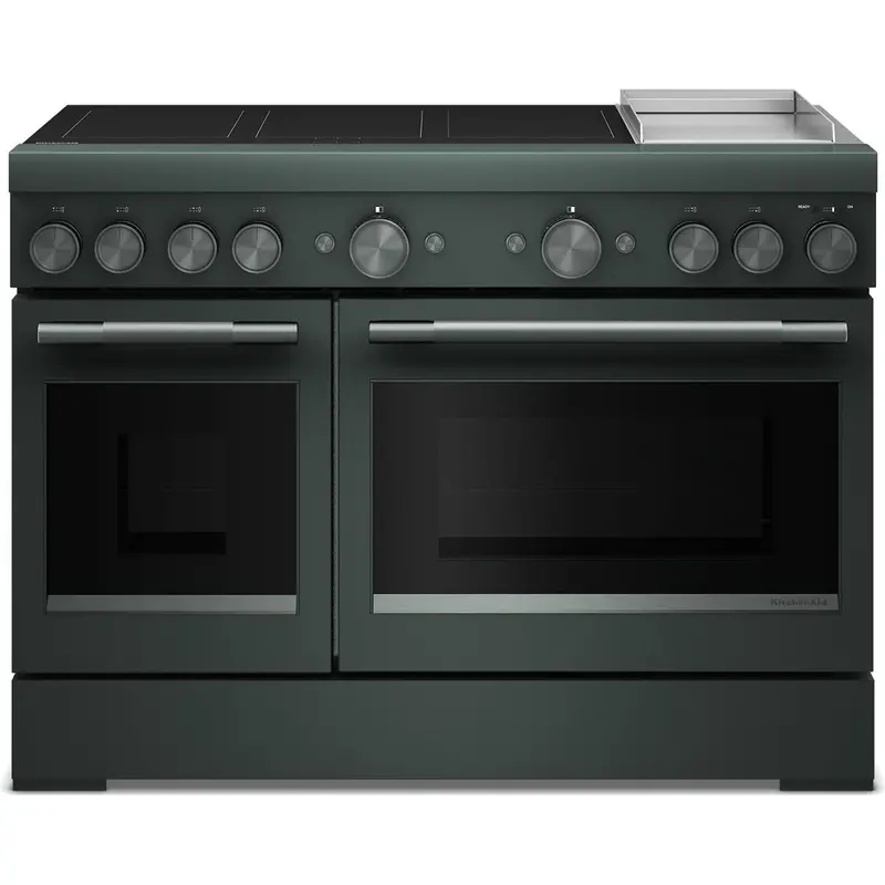 Kitchenaid 48-Inch Freestanding Induction Range With Griddle And Six Elements (Kfid948Sjp) 1