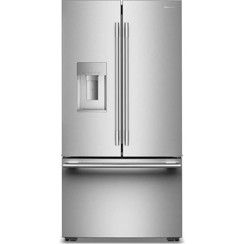 Kitchenaid Wi-Fi–Enabled Counter-Depth French-Door Refrigerator (23.9 Cu. Ft.) – Model Krfc736Sps 1