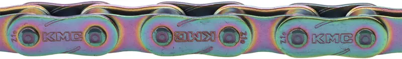 Kmc Z1Ehx Wide Bike Chain – Neo Chrome Finish 1