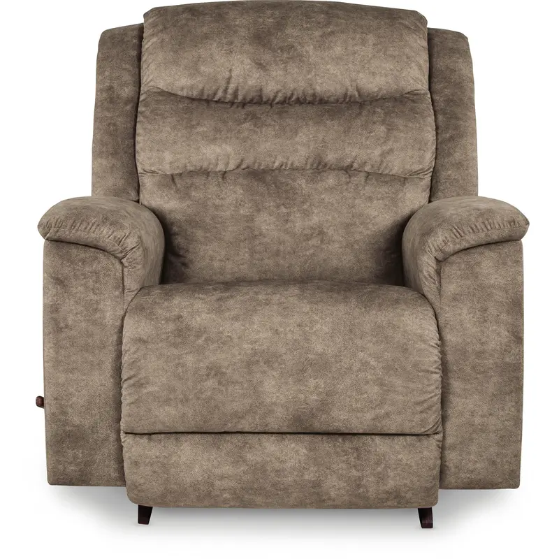La-Z-Boy Redwood Rocker Recliner – Soft Mushroom Leather 1