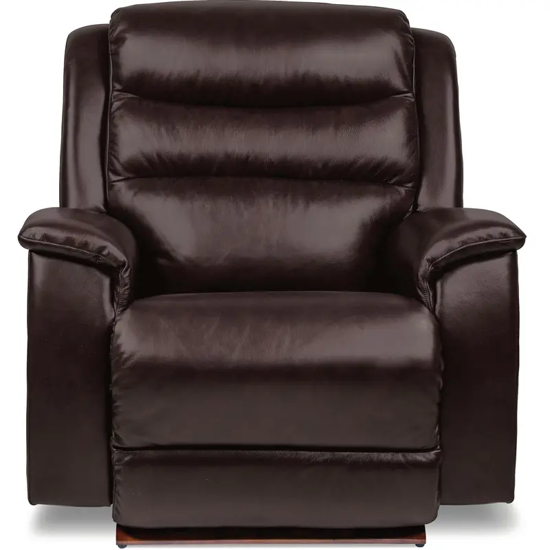 La-Z-Boy Redwood Rocking Recliner – Rich Chocolate Leather 1