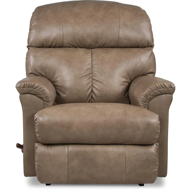 La-Z-Boy Reed Rocker Recliner – Light Beige Leather 1