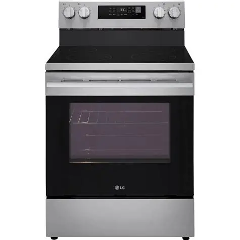 Lg 30-Inch Freestanding Electric Range With Wi-Fi Connectivity – Lren6321Ve 1