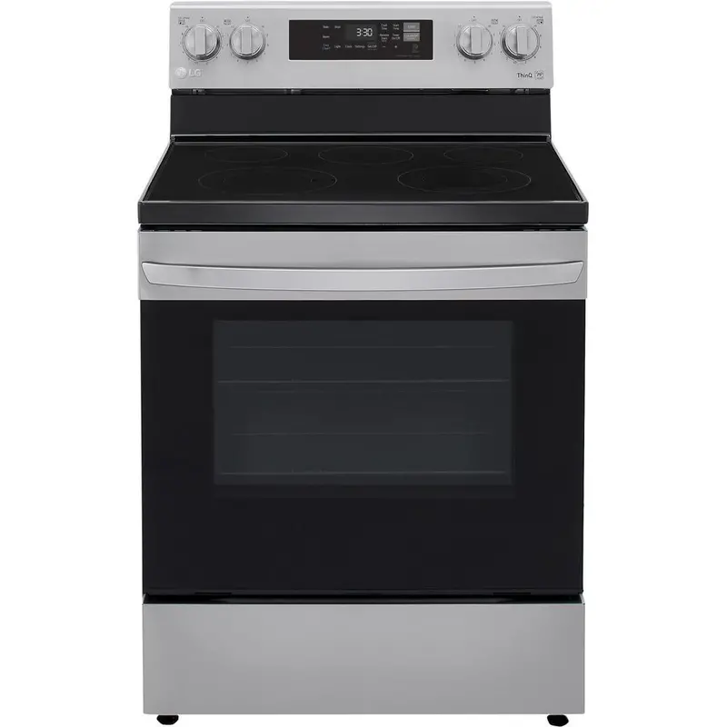 Lg Lrel6321S 30-Inch Freestanding Electric Range With Smartdiagnosis 1
