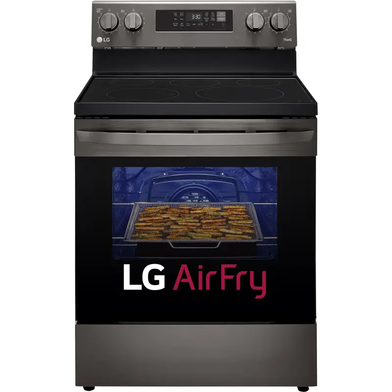 Lg Lrel6323D 30-Inch Wi-Fi-Enabled Freestanding Electric Range – Smart Connectivity 1