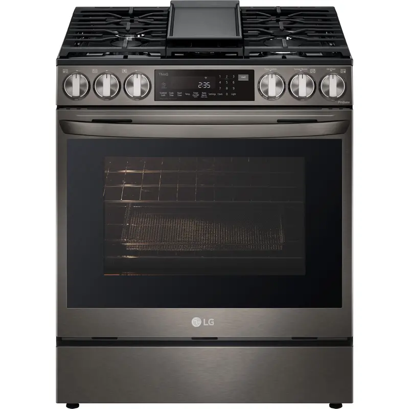Lg Lsgl6335D 30-Inch Slide-In Gas Range With Air Fry 1