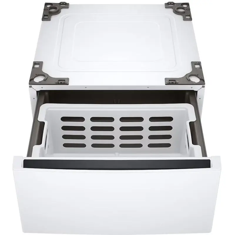 Lg Wdp6W 27-Inch Laundry Pedestal With Convenient Storage Compartment 1