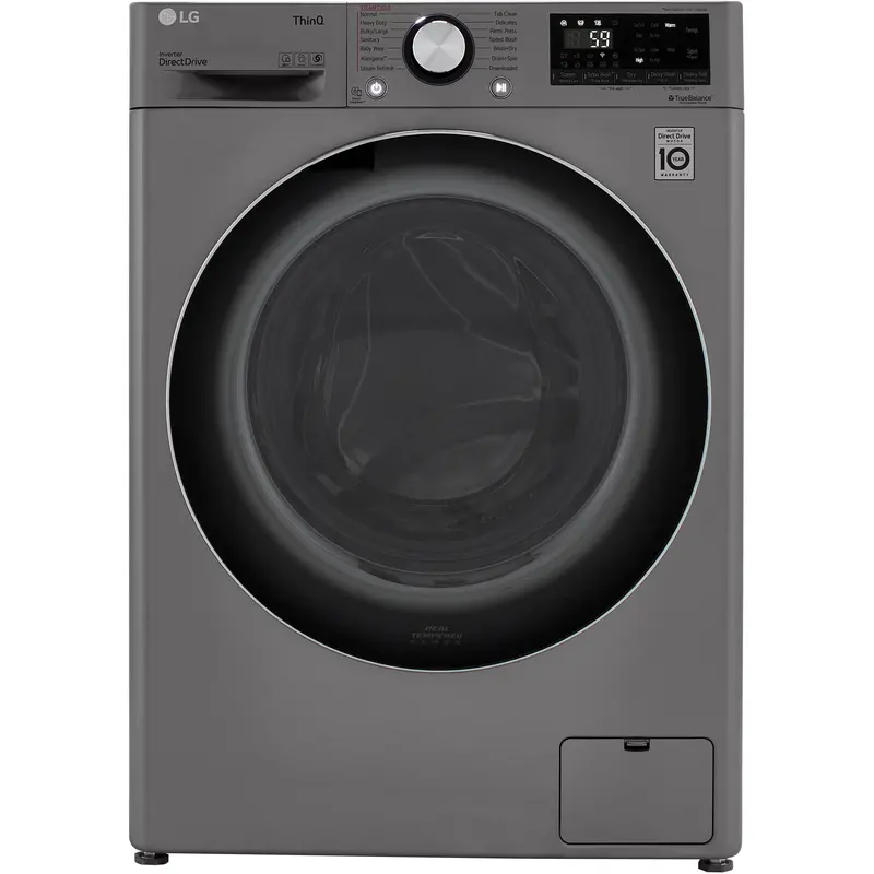 Lg Wm3555Hva All-In-One Electric Washer Dryer With Turbowash Technology 1