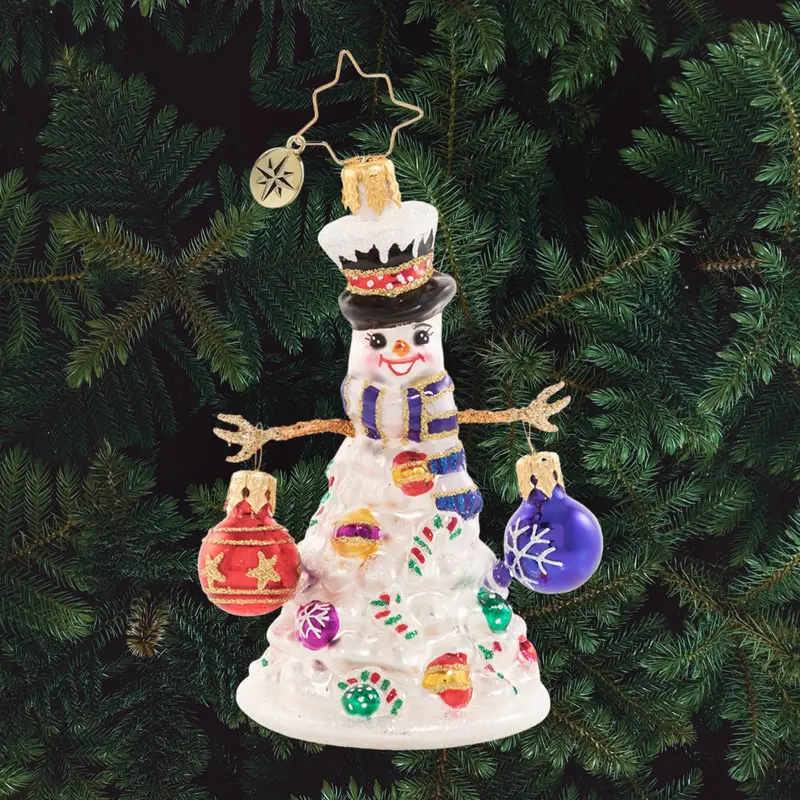Lively Holiday Tree Gem Ornament 1