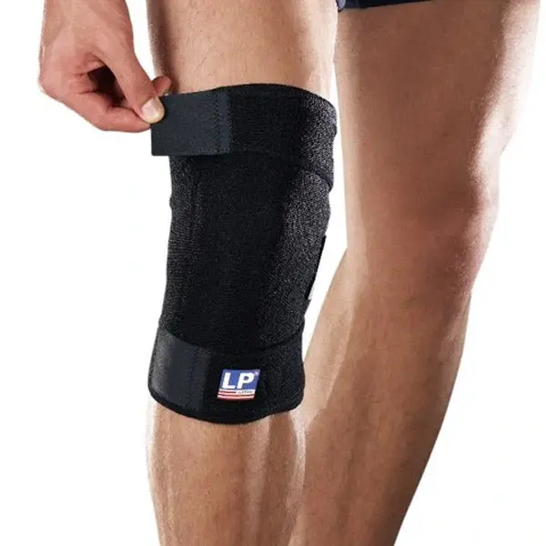 Lp 756 Closed Patella Knee Brace – Full-Support Stabilizer In Black, Fs Size 1