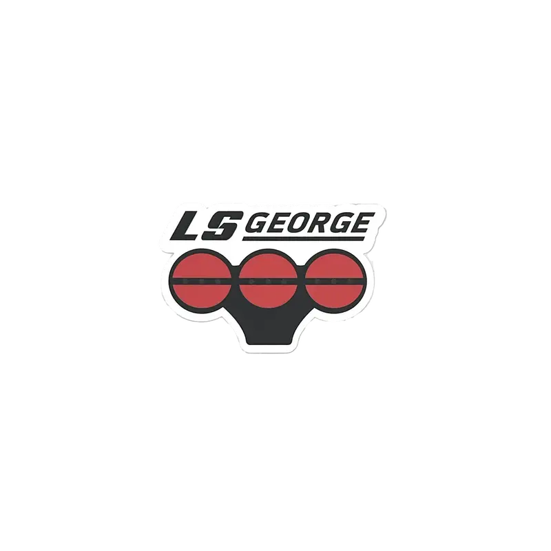 Ls George Blower-Themed Die-Cut Sticker 1