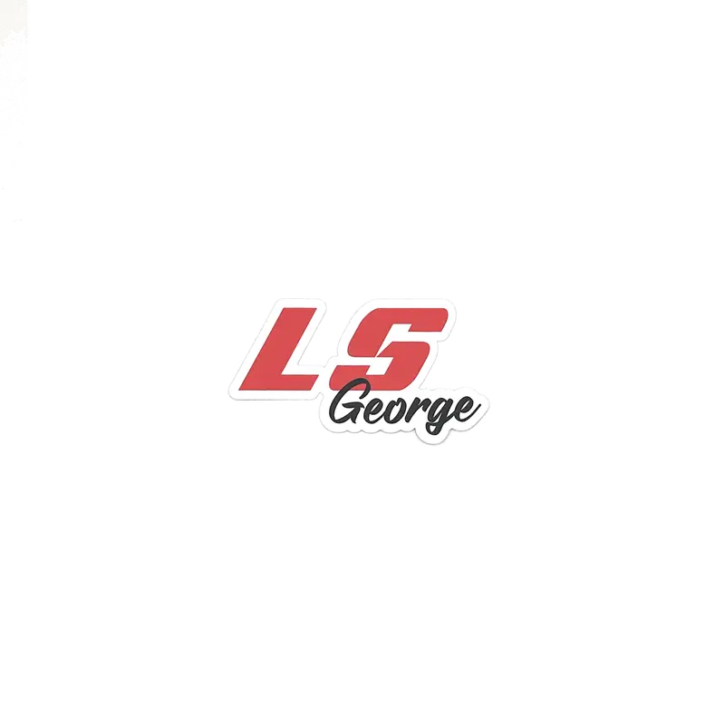 Ls George Vinyl Decal – Durable Sticker Format 1