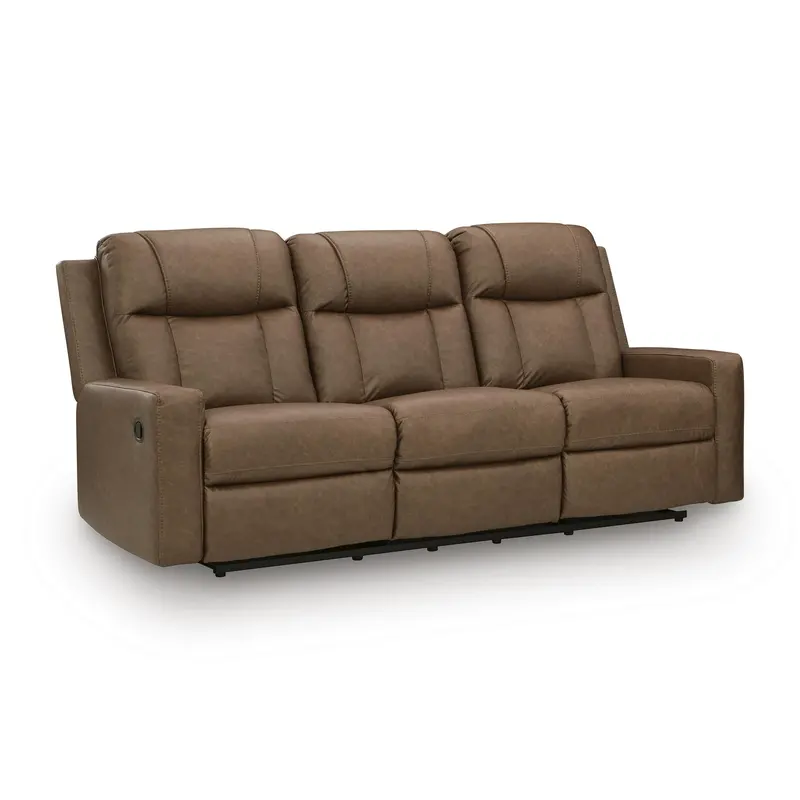Mackmenville Leather-Look Sofa By Benchcraft 1