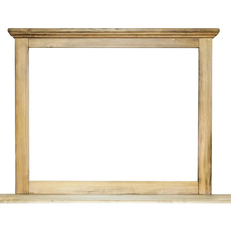 Mako Victoria Solid Wood Dresser Mirror – 8300 Series Accent Piece 1
