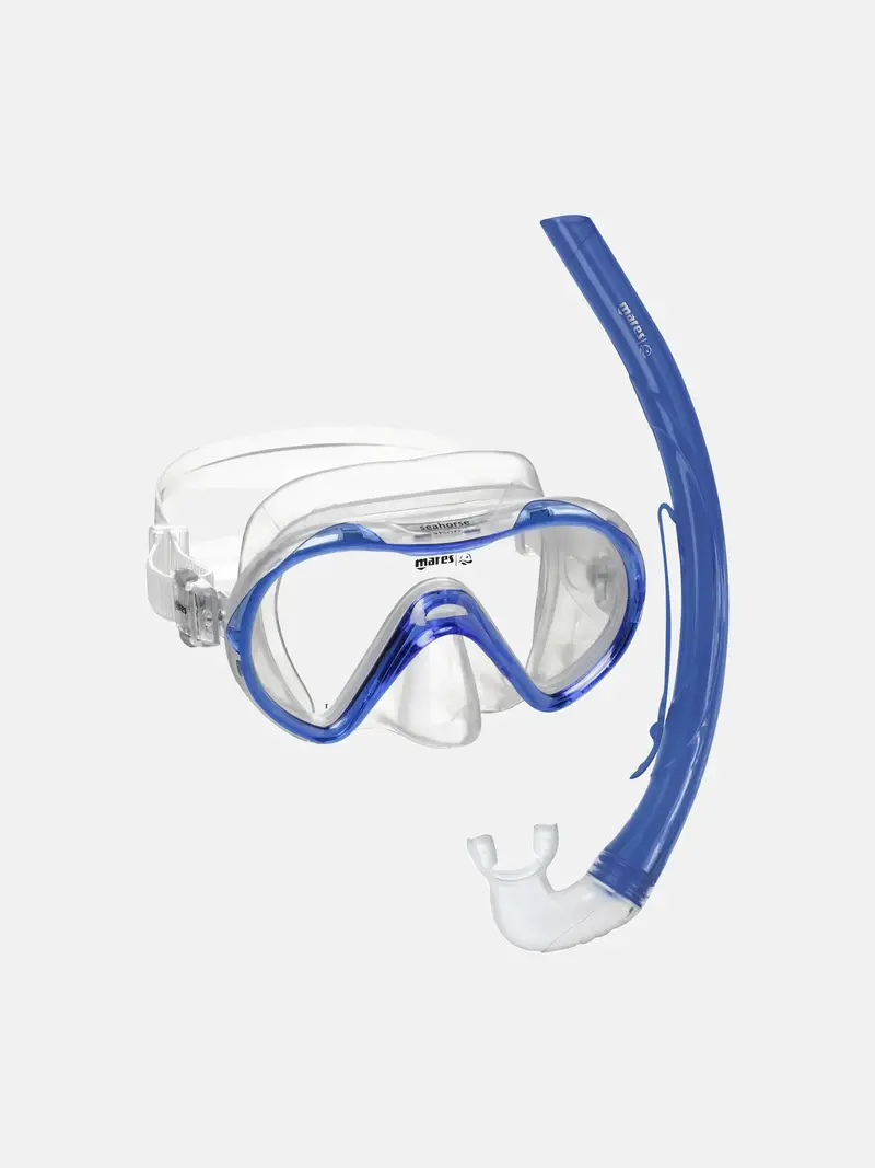 Mares Seahorse Kids Snorkeling Set – Youth-Friendly Gear For Ages 8–14 1