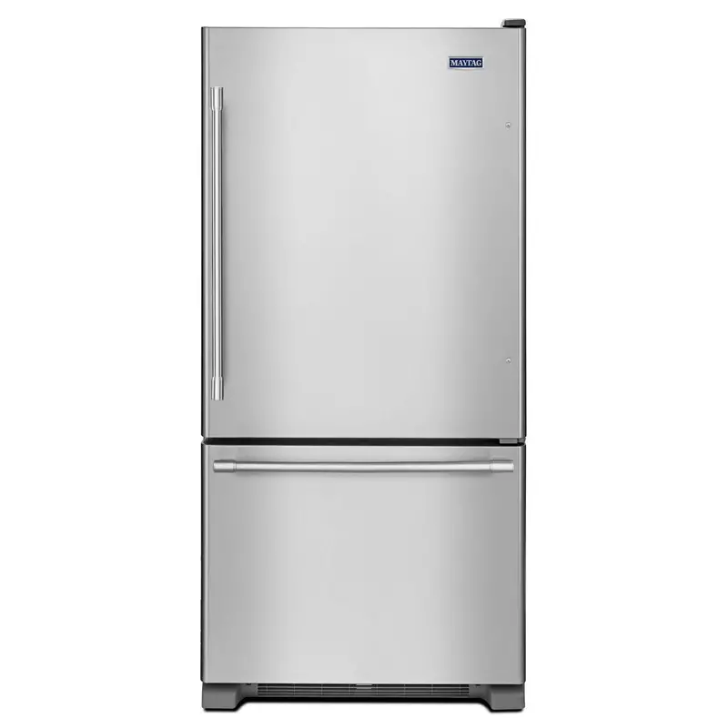 Maytag 33-Inch Bottom-Freezer Refrigerator (22.1 Cu. Ft.) With Ice & Water – Mbf2258Fez 1
