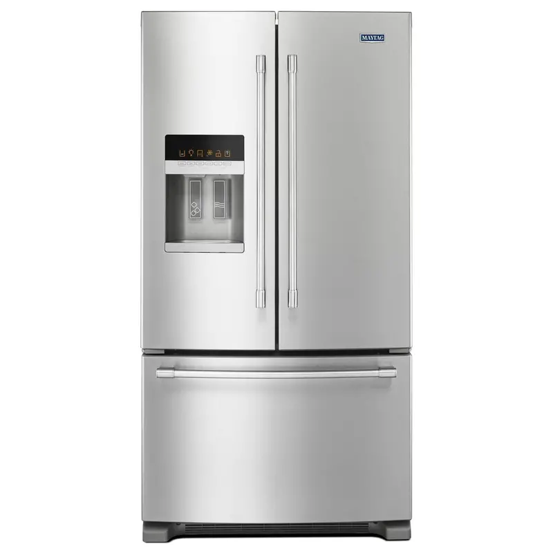 Maytag 36-Inch French-Door Refrigerator (25 Cu. Ft.) With Ice & Water – Mfi2570Fez 1