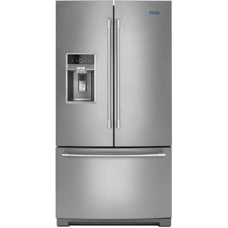 Maytag 36-Inch French-Door Refrigerator – 27 Cu. Ft. With Triple Cooling Zones Mft2772Hez 1