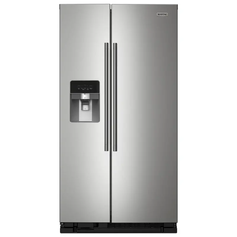 Maytag 36-Inch Side-By-Side Refrigerator (25 Cu. Ft.) – Mrsf4036Pz 1