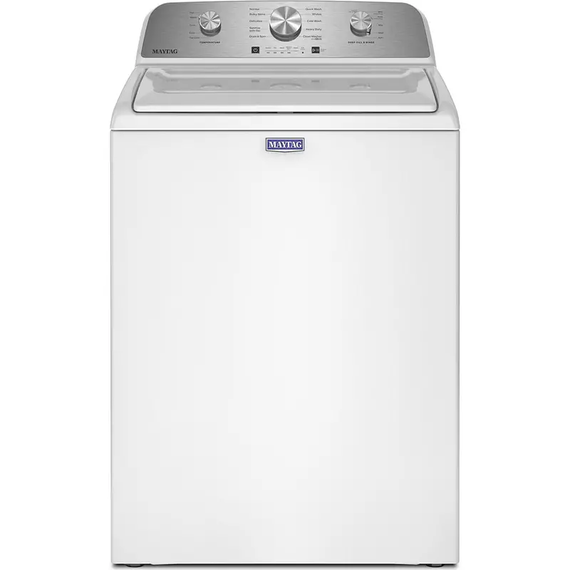 Maytag 4.8 Cu. Ft. Top-Load Washer – Compact Capacity, Reliable Performance – Mtw4205Sw 1
