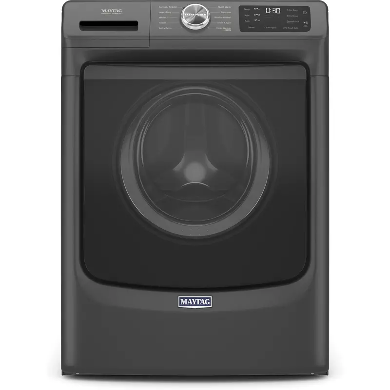 Maytag 5.2 Cu. Ft. Front-Load Washer With Affresh® Cleaning Cycle – Mhw5630Mbk 1