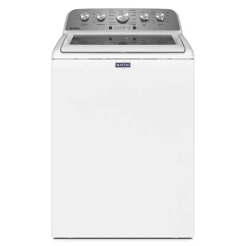 Maytag 5.4 Cu. Ft. Top-Load Washer With Deep Fill Cycle – Mvw5435Pw 1