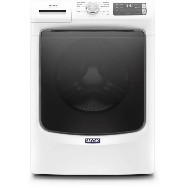 Maytag 5.5 Cu. Ft. Front-Load Washer With Power Boost Function – Mhw6630Hw 1