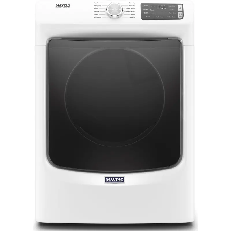 Maytag 7.3 Cu. Ft. Standard Gas Dryer – Reliable Performance Model Mgd6630Hw 1