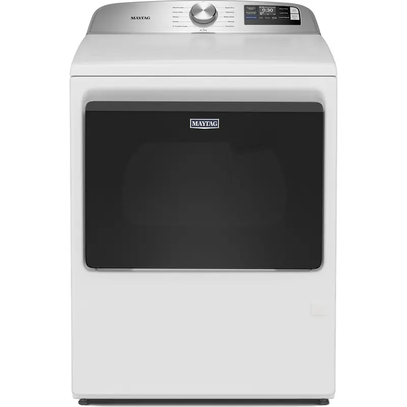 Maytag 7.4 Cu. Ft. Gas Dryer With Advanced Moisture Sensing & Extra Power – Mgd6205Rw 1