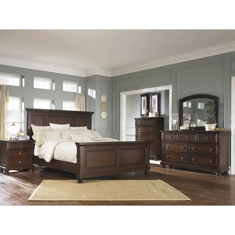 Millennium Porter B697B34 King Bedroom Set – 5-Piece Panel Collection 1
