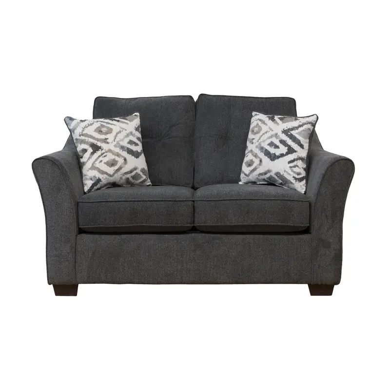 Minhas Ab2052-San Loveseat – Compact Two-Seat Fabric Seating 1