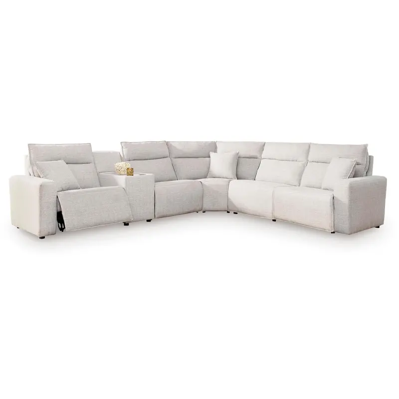 Modmax Ii 6-Piece Reclining Sectional Sofa With Console By Ashley Signature Design 1