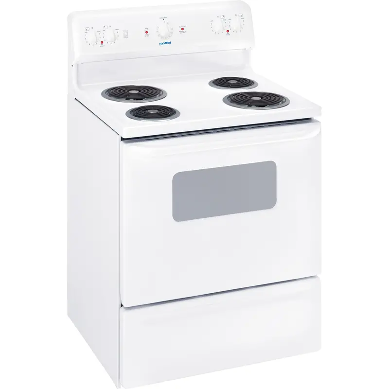 Moffat 30-Inch Freestanding Electric Range – Mcbs523Dnww Oven Combo 1
