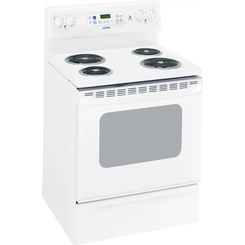 Moffat Mcb757Dmww 30-Inch Freestanding Electric Range With Convection Oven 1