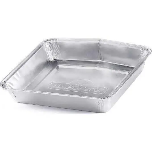 Napoleon Disposable Aluminum Grill Tray – Heavy-Duty, 13" X 9" (Model 62006) 1