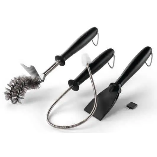Napoleon Gas Grill Cleaning Toolset With Brush, Scraper, And Handle (Model 62045) 1