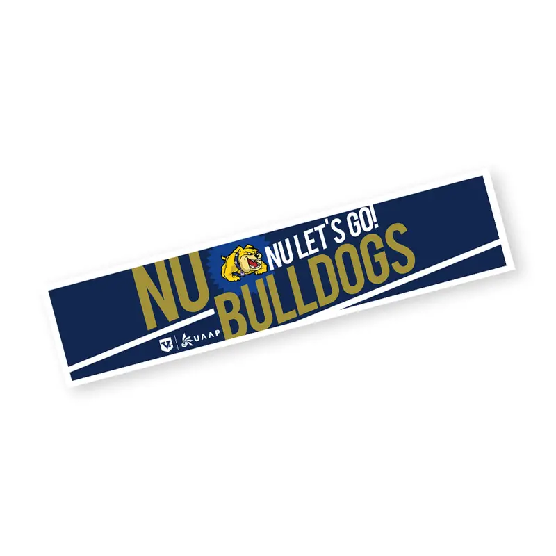 National University Uaap Vinyl Sticker Sheet – Long Layout, Waterproof Vinyl 1