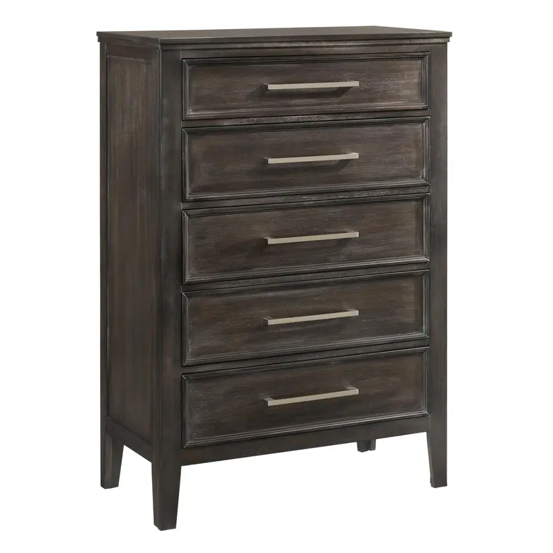 New Classic Andover Nutmeg Finish 6-Drawer Chest – Model B677B-070 1
