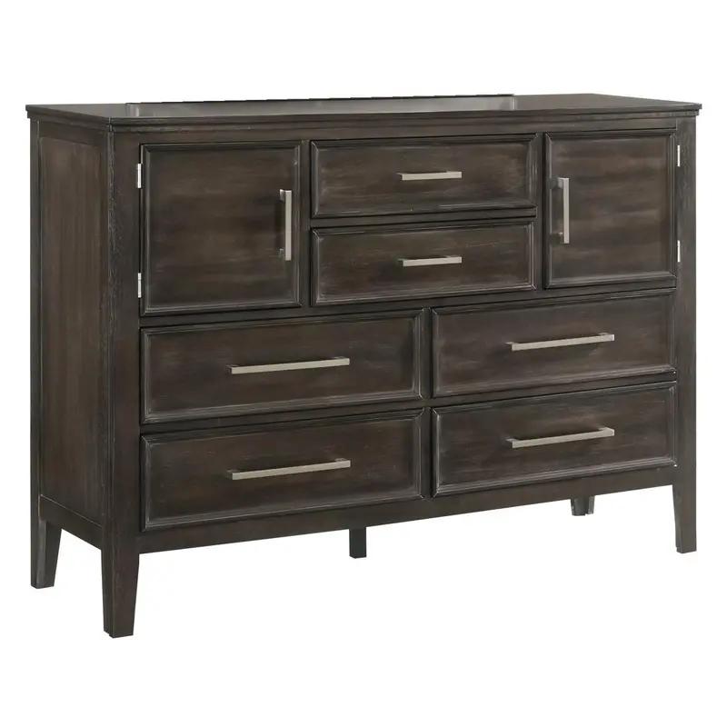 New Classic Andover Nutmeg Six-Drawer Dresser – Model B677B-050 1