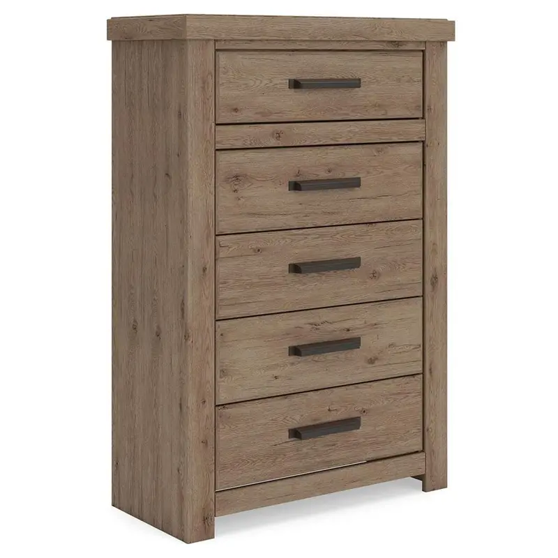 Oliandon 6-Drawer Vertical Chest – Contemporary Bedroom Storage 1