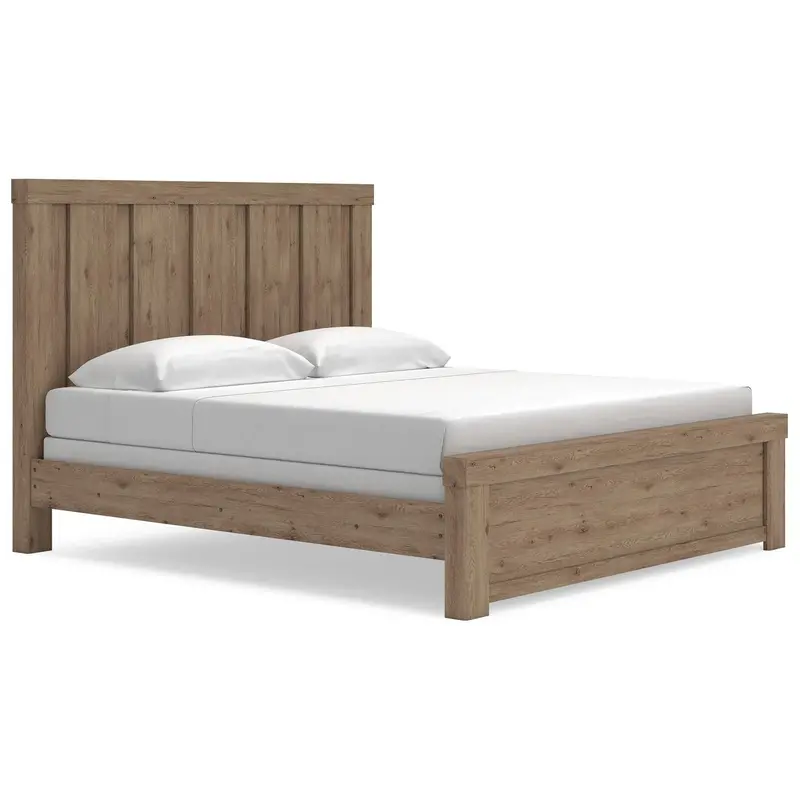 Oliandon King Panel Bed – Clean-Line Platform Style By Ashley Signature Design 1